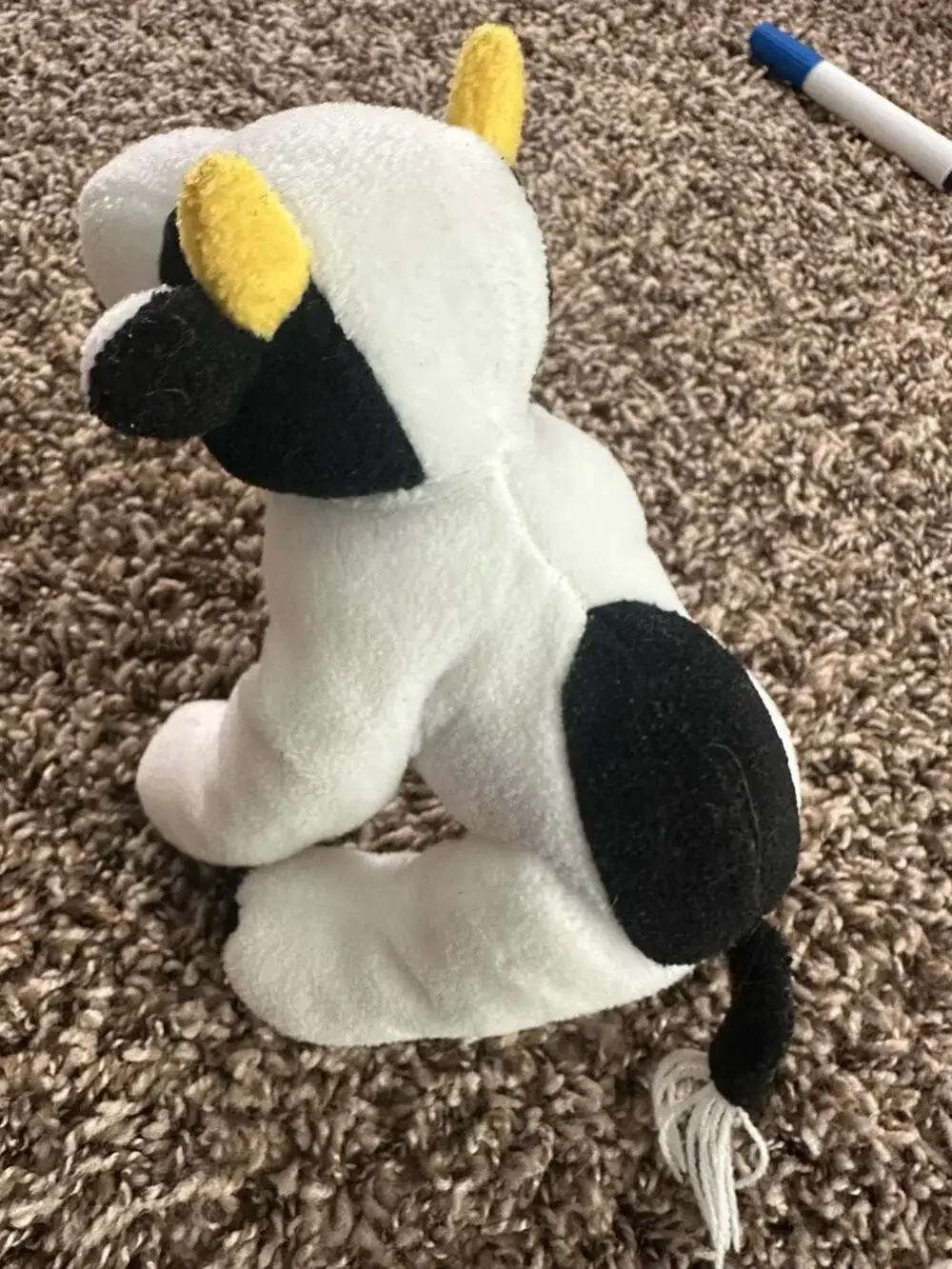 DanDee Collector's Choice Bean Bag Friends Clem the Cow Plush Stuffed Animal